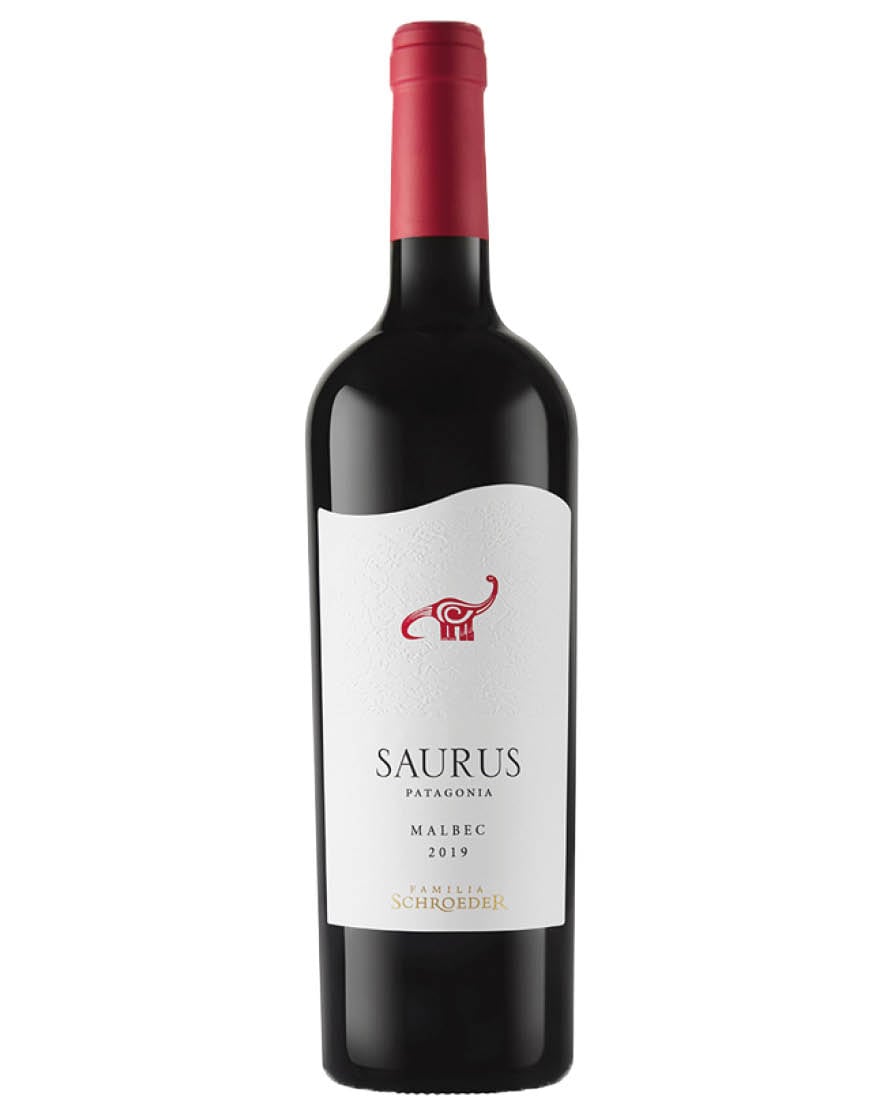 Patagonia IG Saurus Barrel Fermented Malbec 2021 Familia Schroeder 0,75 ℓ