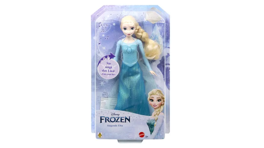 Die Eiskönigin singende Elsa-Puppe (D)