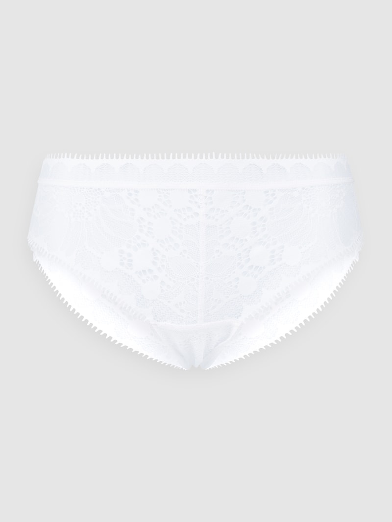 Tanga aus Spitze Modell 'Day To Night' in weiß