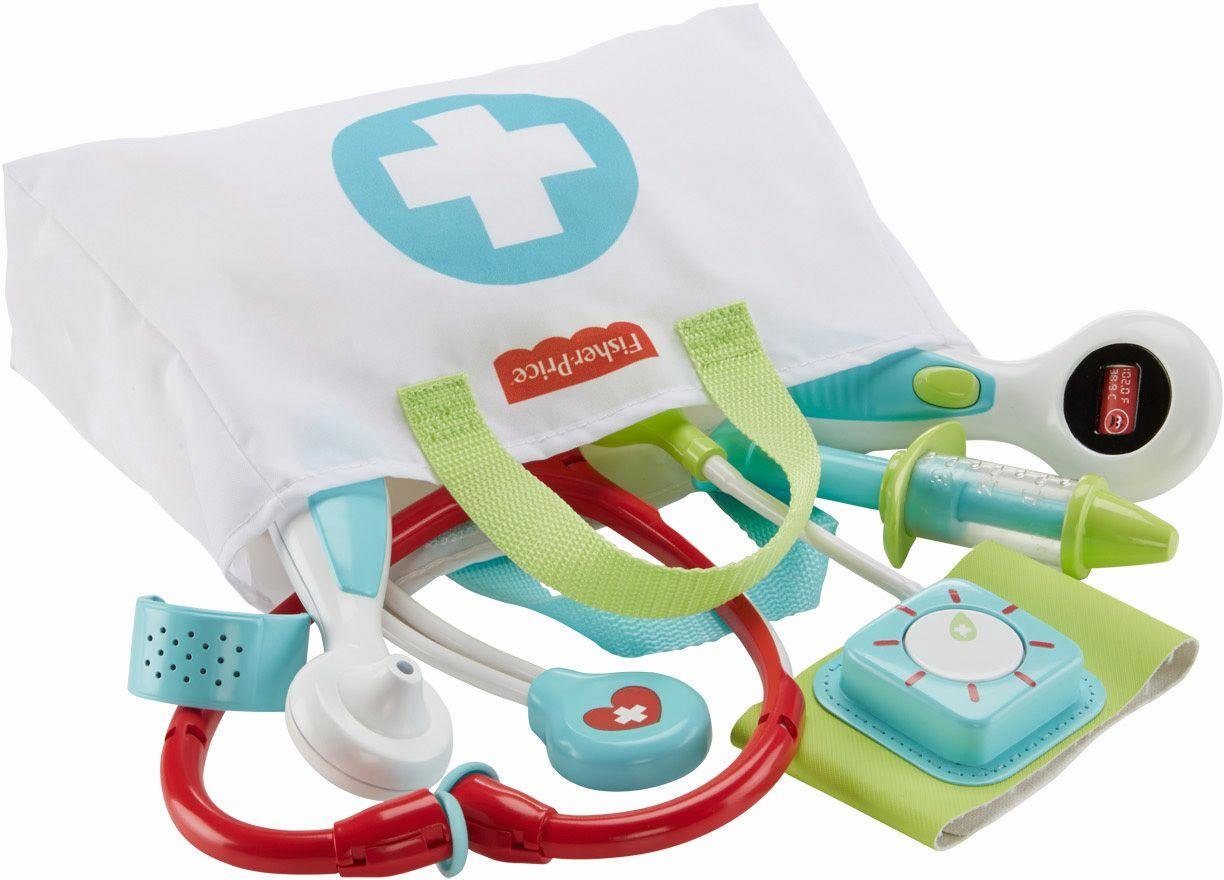 Fisher-Price® Spielzeug-Arztkoffer Arzttasche, (7-tlg)