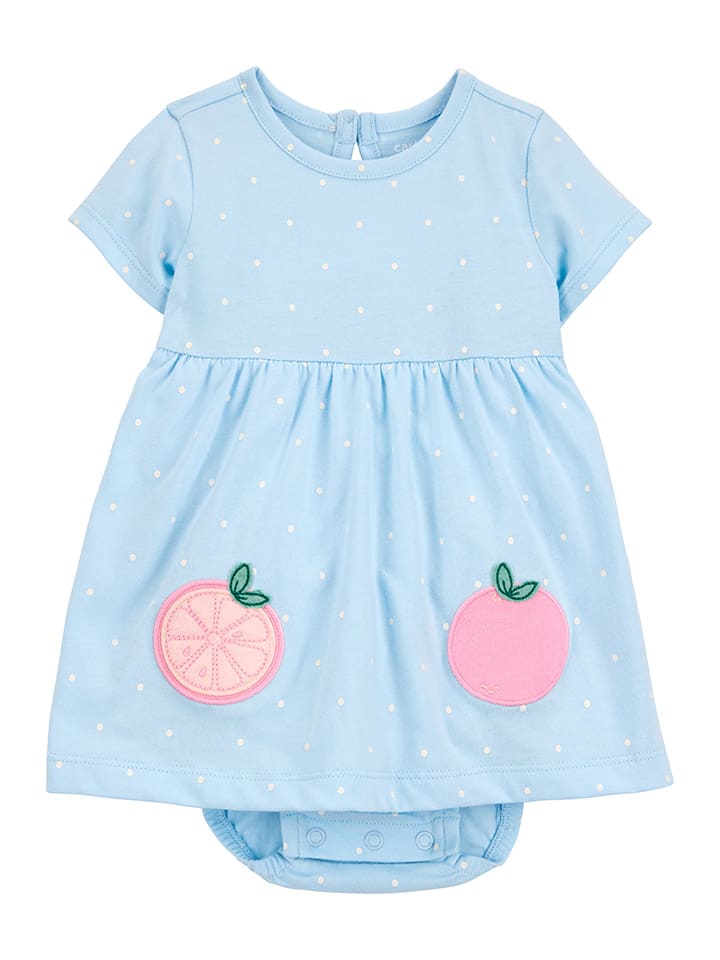 carter's Bodykleid in Hellblau günstig kaufen