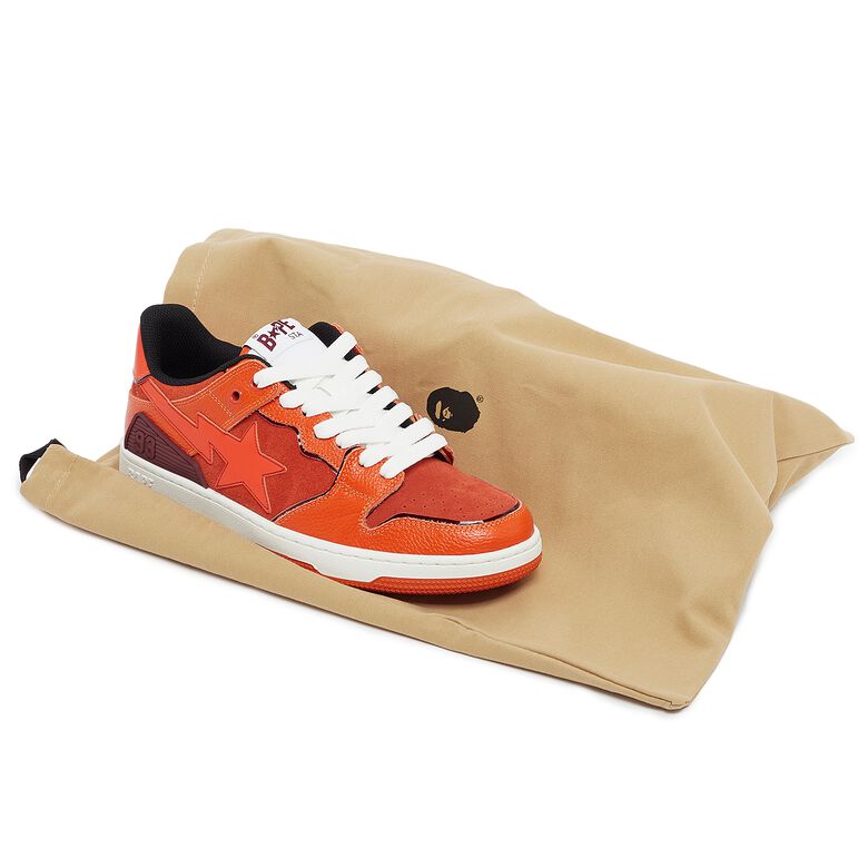 A Bathing Ape Bape SK8 Sta #2 M1 orange