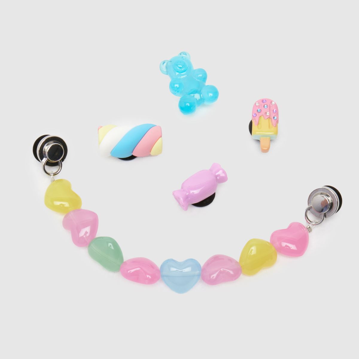 Crocs multi jibbitz pastellfärgade godisar 5-pack