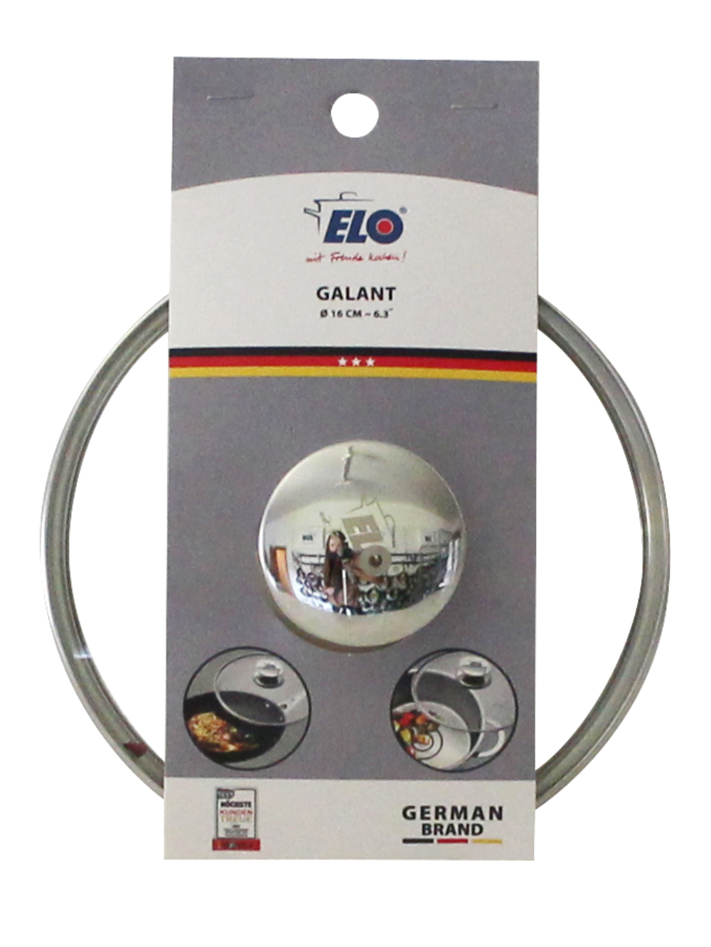 Glasdeckel ca. D16cm Galant