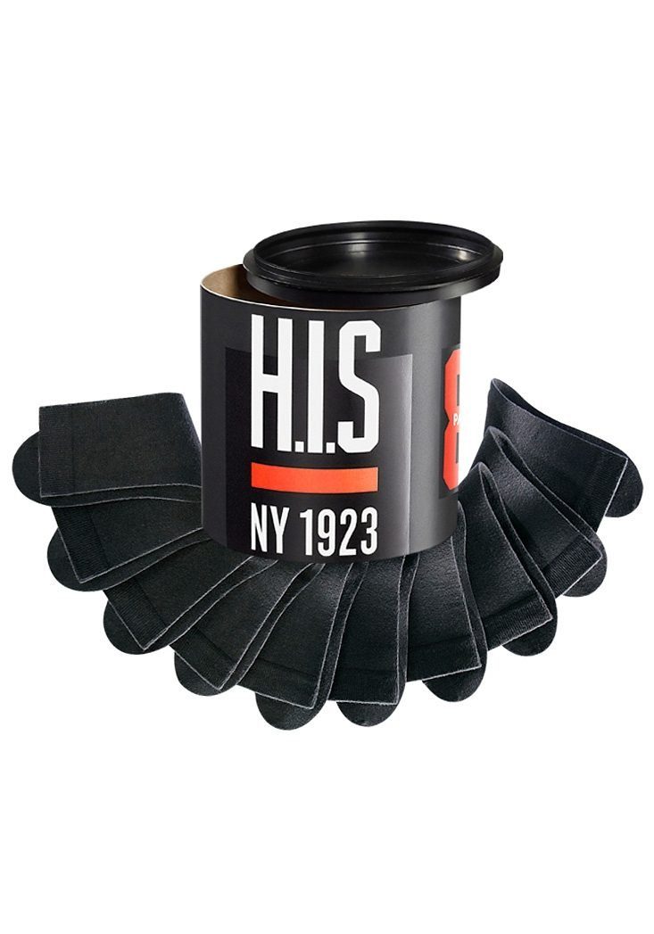 H.I.S Socken (Dose, 8-Paar) in der Geschenkdose