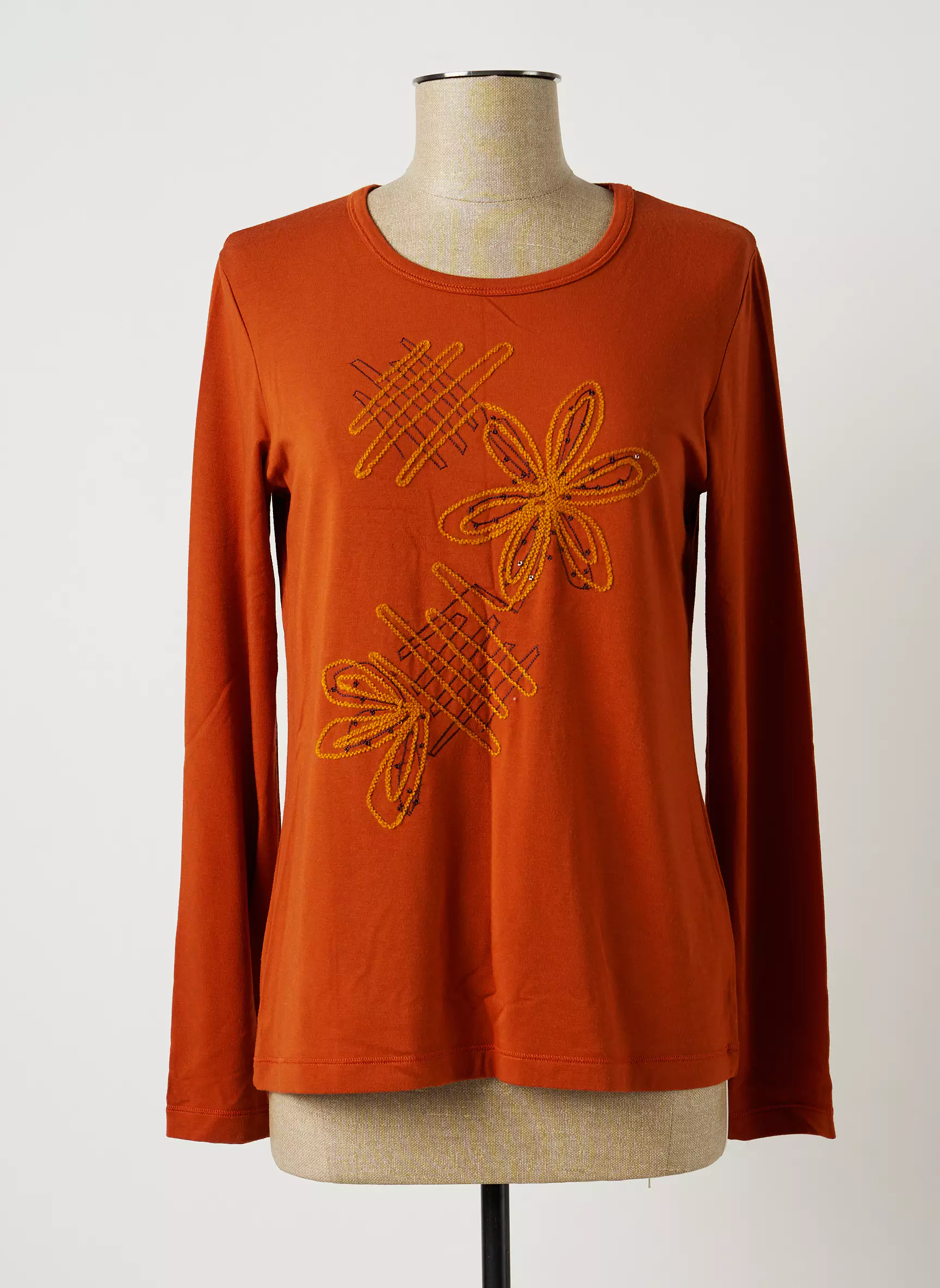Telmail Tshirts Femme couleur orange