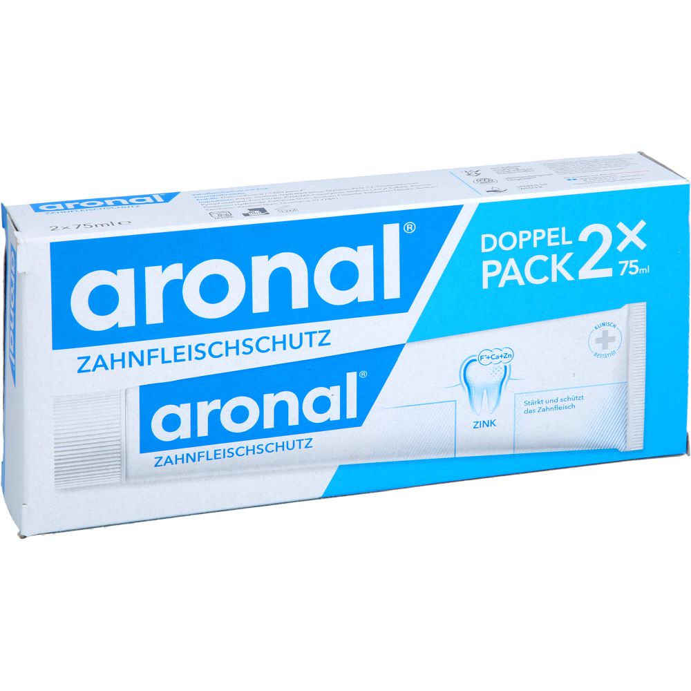 Zahnfleischschutz Zahnpasta. 2x75 ml