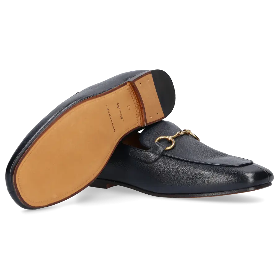 Henderson - Loafer 73413 Kalbsleder - blau