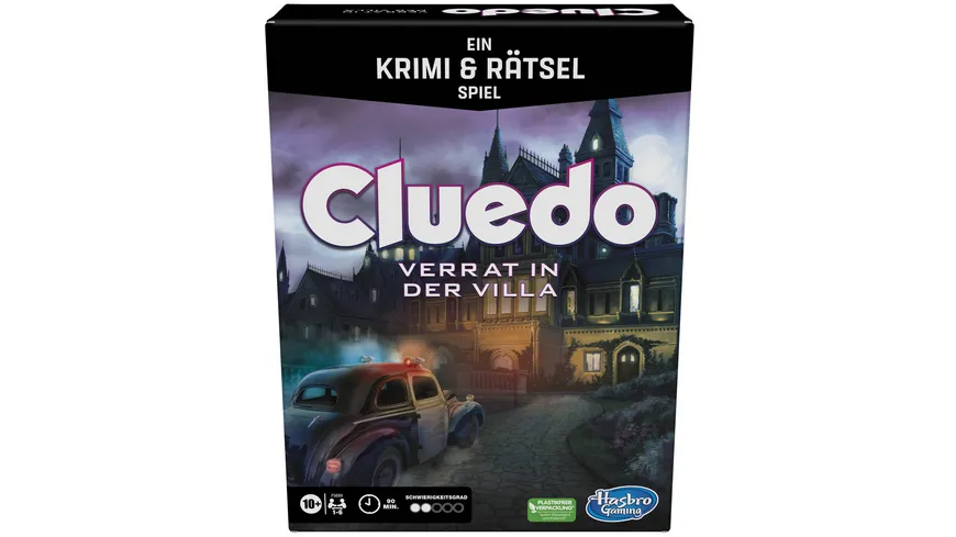 Hasbro Gaming - Cluedo Verrat in der Villa