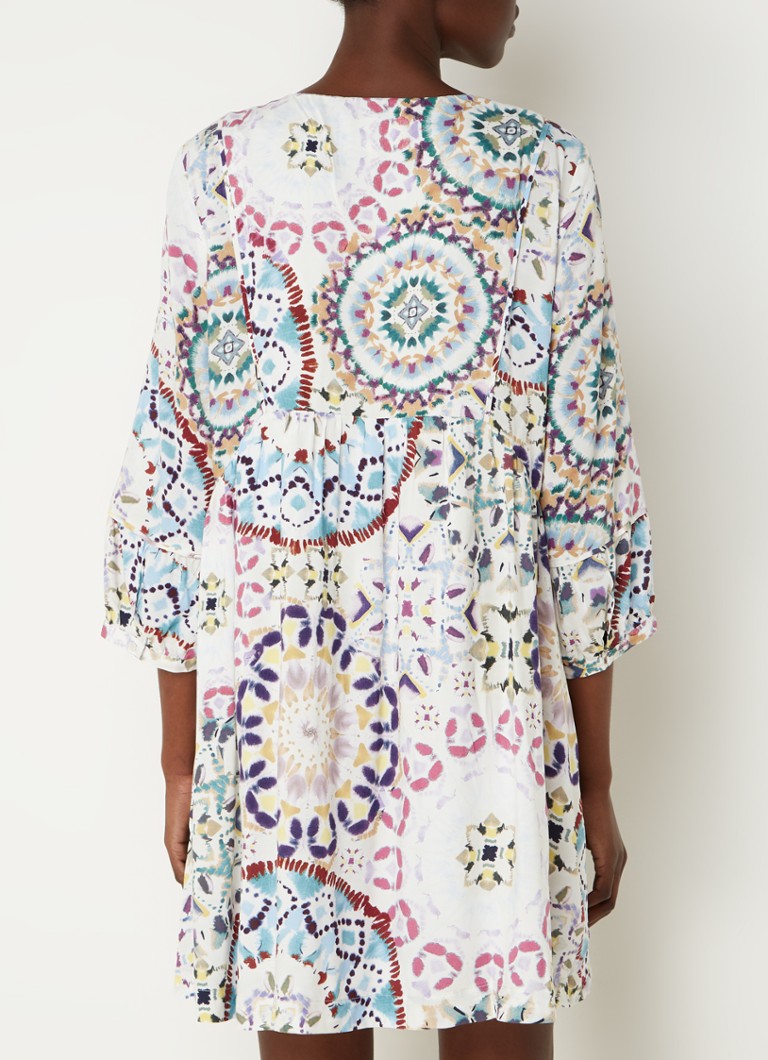 Vestido túnica corto Lorenza de ba&sh con estampado