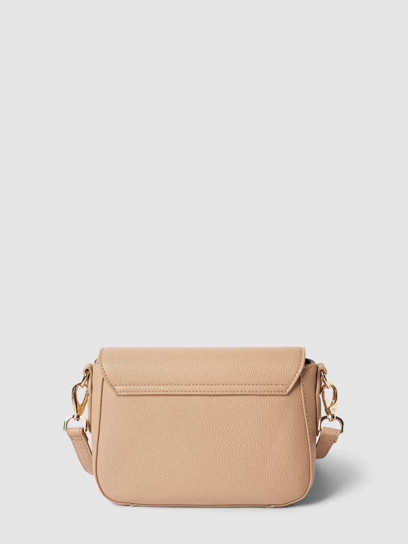 Handtasche mit Label-Detail Modell 'BRIXTON' in beige