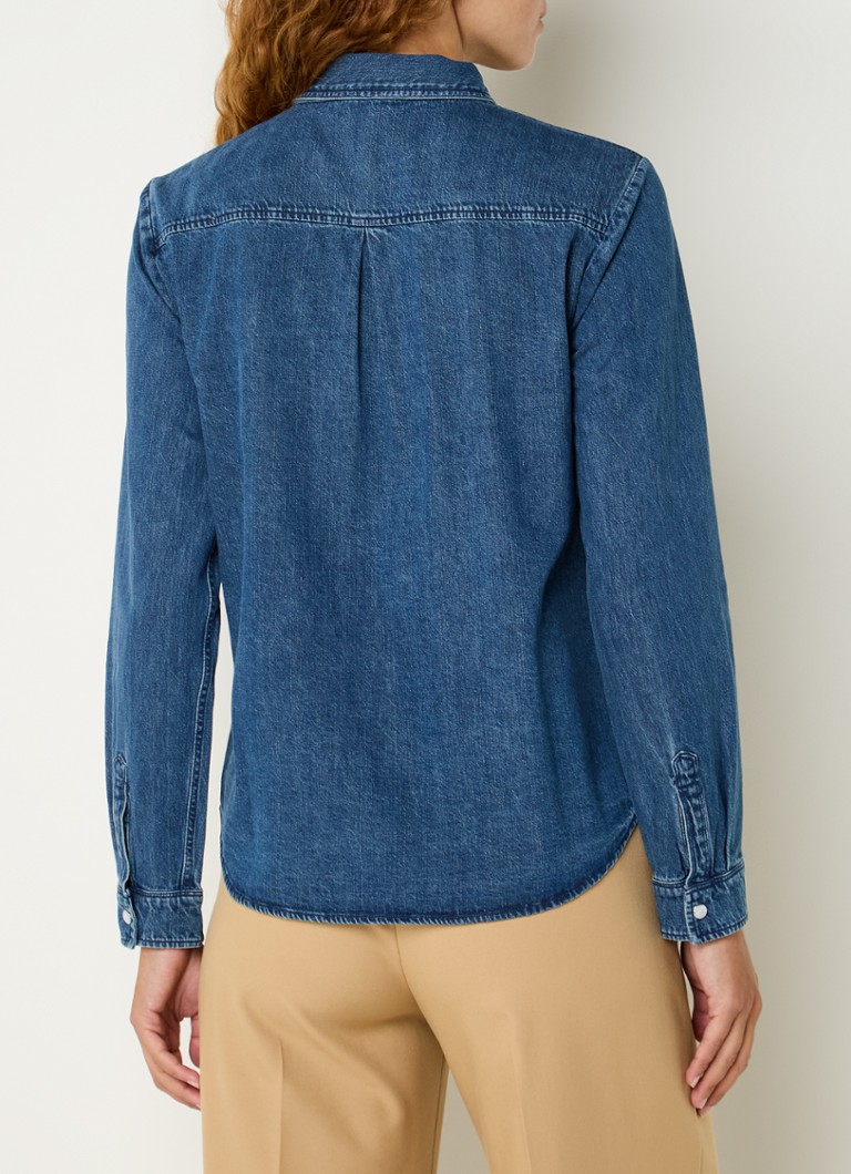 Camicetta in chambray Austin di Max & Co con tasche sul petto