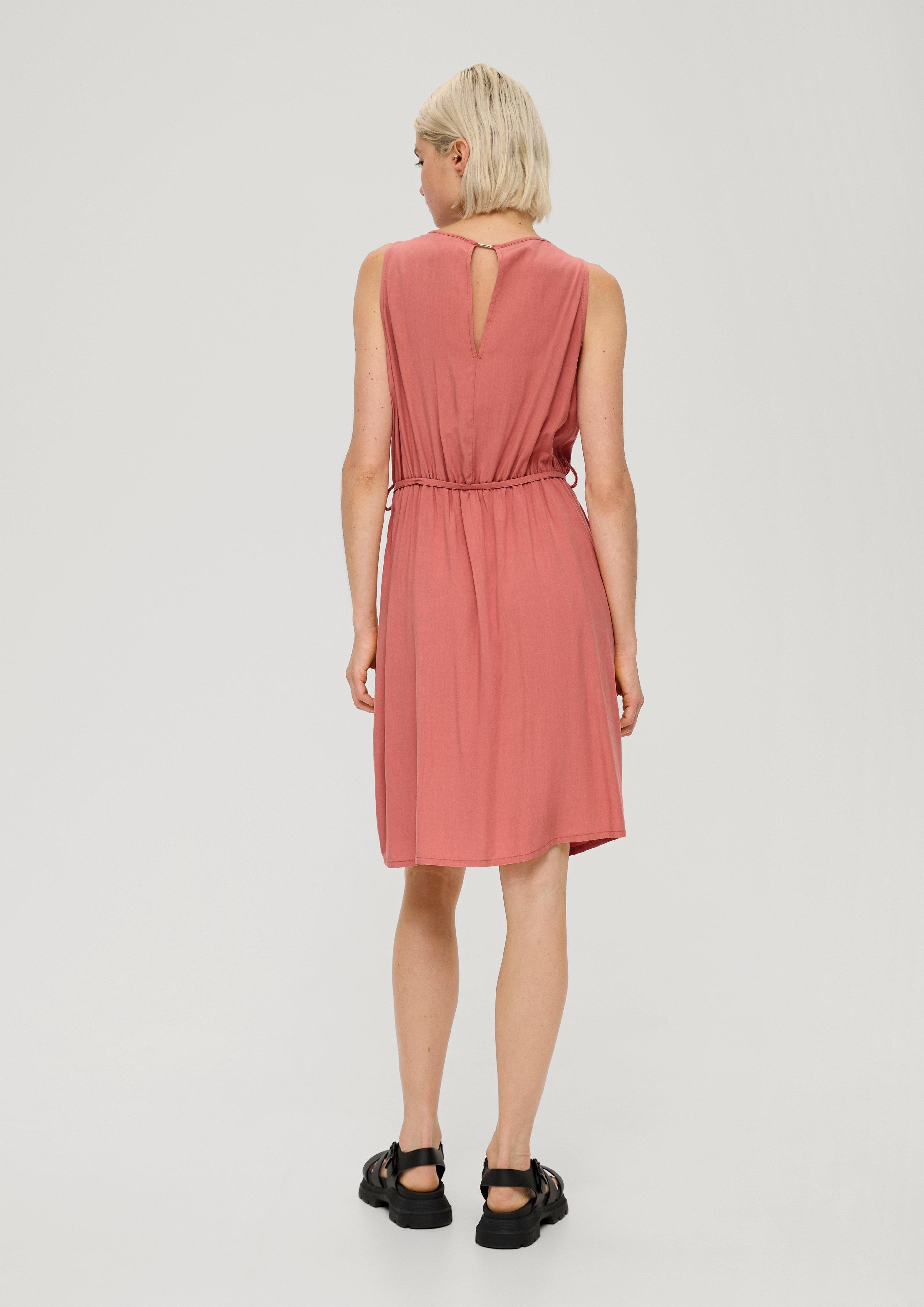 Viskosekleid mit Raffung  2130846-2069