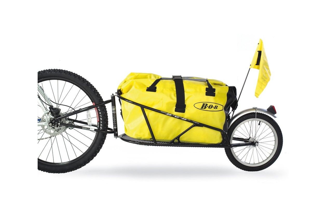 Croozer Bob YAK Lastenanhu00e4nger mit Tasche 28 Zoll
