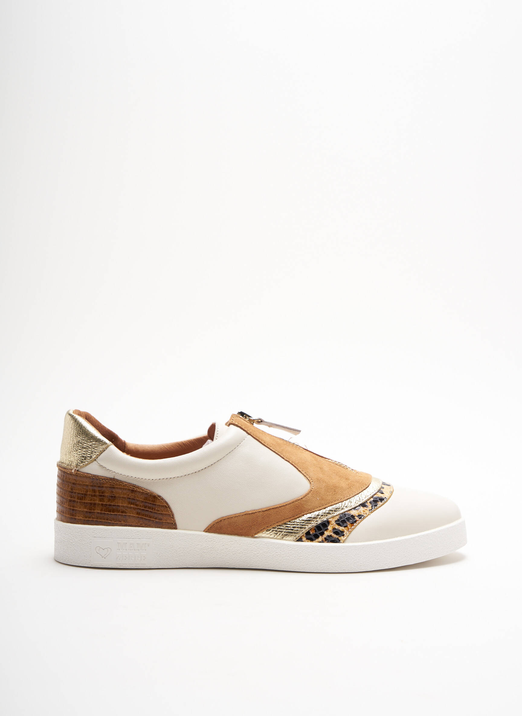 Mam Zelle Baskets Femme couleur beige
