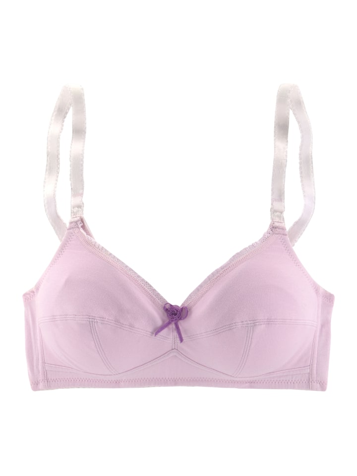 PETITE FLEUR Still-BH in flieder weiß günstig kaufen