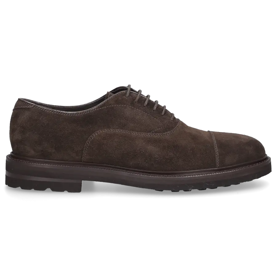 Henderson - Businessschuhe Oxford 81300 Veloursleder - braun