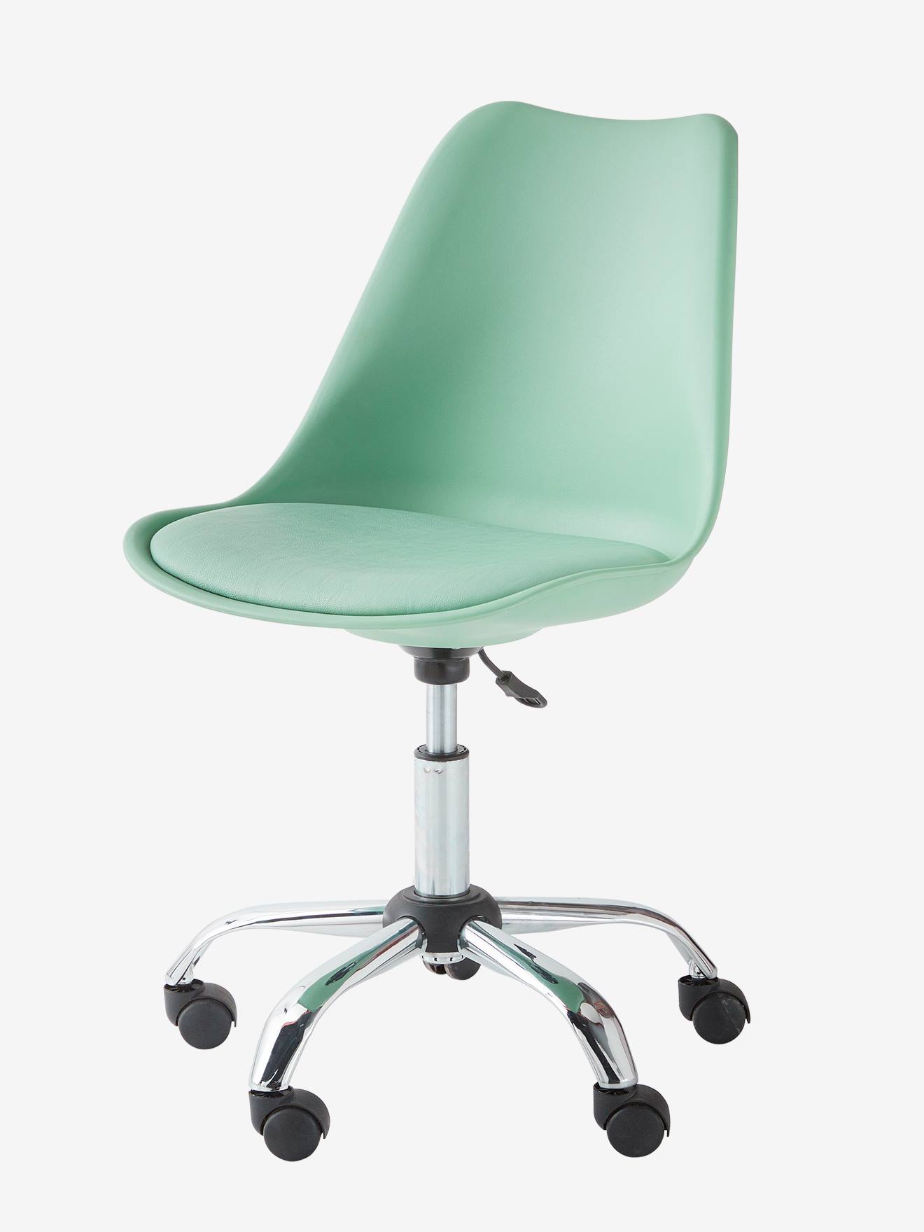 Vertbaudet Kinder Schreibtischstuhl, modernes Design, höhenverstellbar - senfgelb