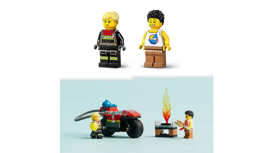 LEGO City 60410 Feuerwehrmotorrad