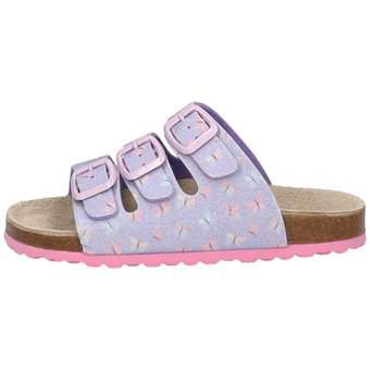 Leone Pantolette in lila