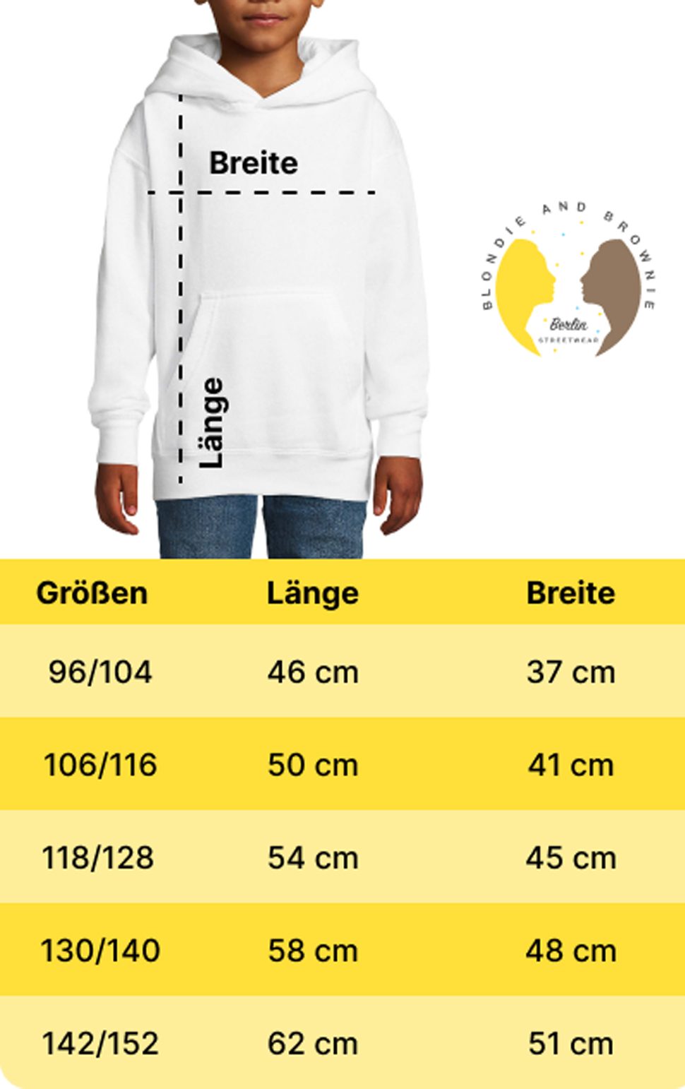 Blondie & Brownie Hoodie Kinder Bowser Nintendo Mario Yoshi Luigi Game Gamer Gaming Konsole mit Kapuze
