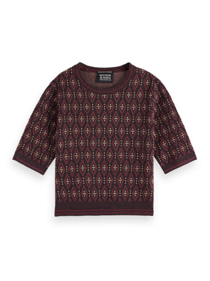 Scotch & Soda Pullover in Bordeaux günstig kaufen