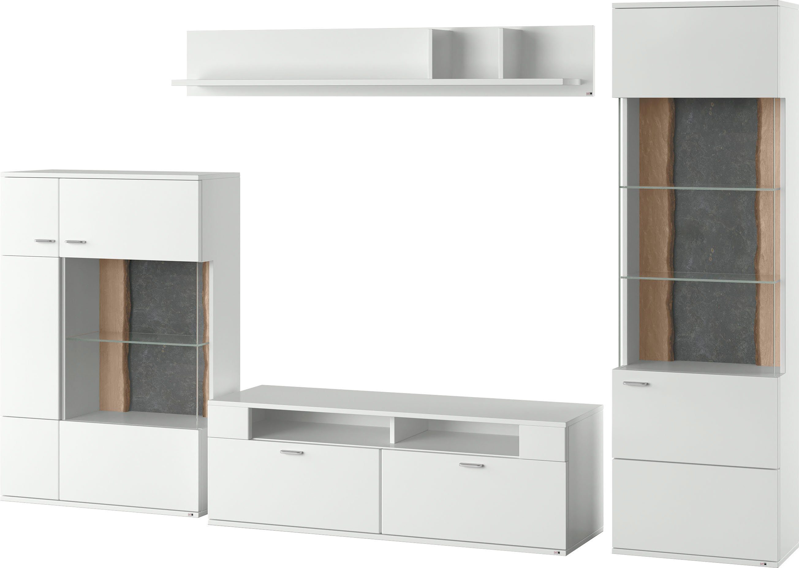 set one by Musterring Wohnwand TACOMA, (Set, 4-St), Typ 52, mit Wandboard