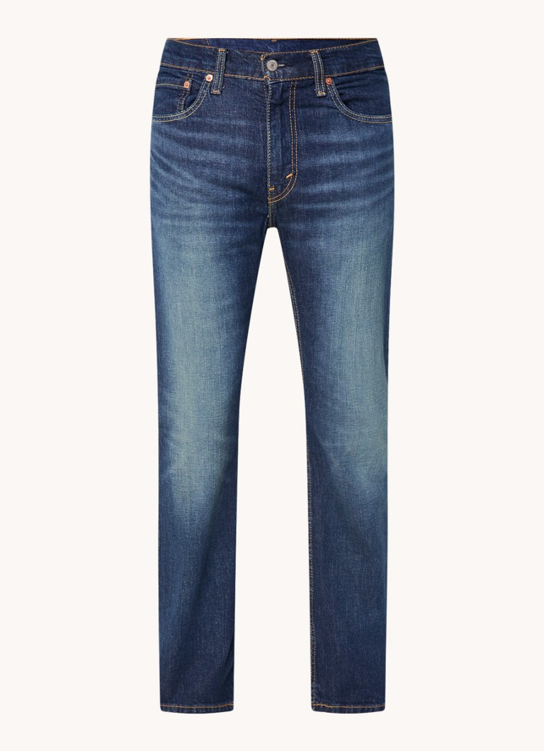 Blugi Levi's 527 cu croială dreaptă, decolorare închisă