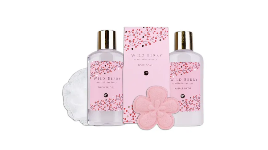 Accentra Badeset Wild Berry Geschenkpackung