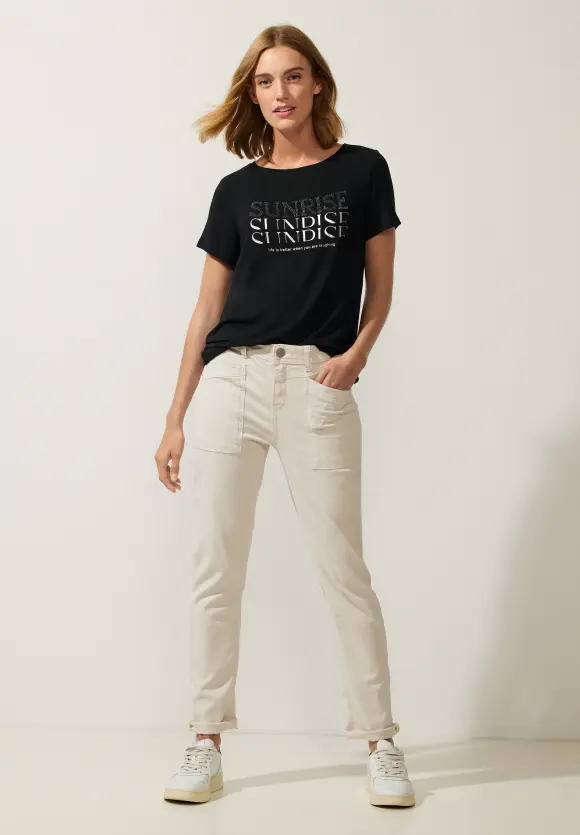 Street One T-Shirt mit Wordingprint