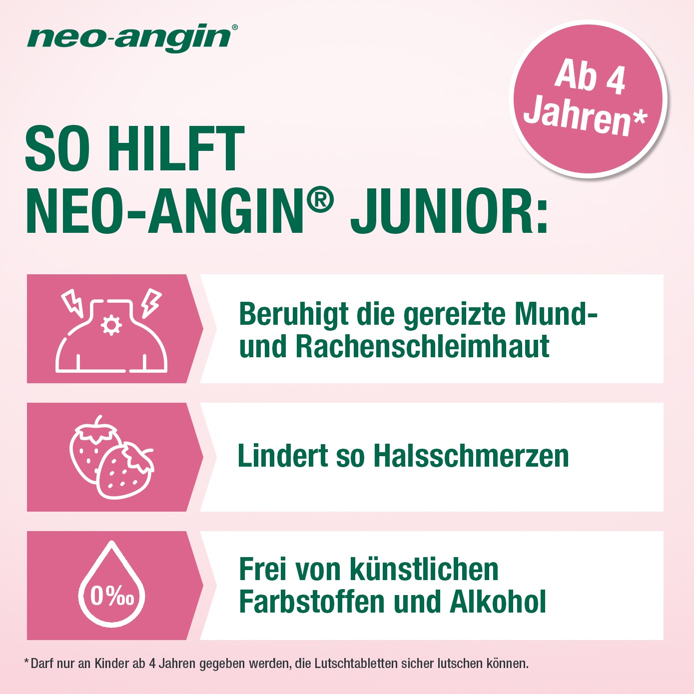 junior Halstabletten