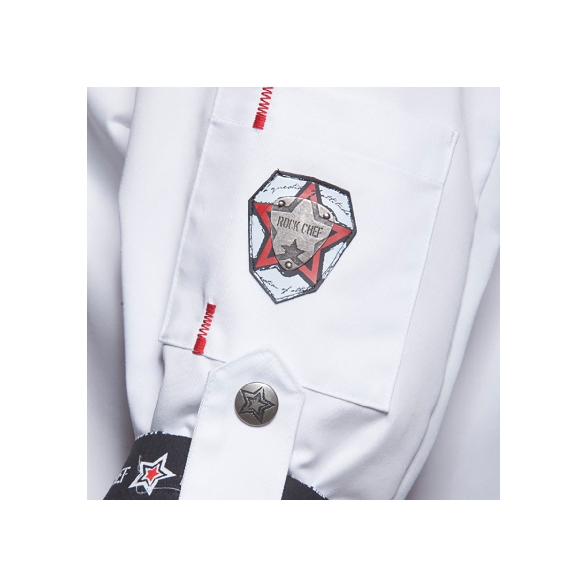 KARLOWSKY ROCK CHEF Kochjacke weiss
