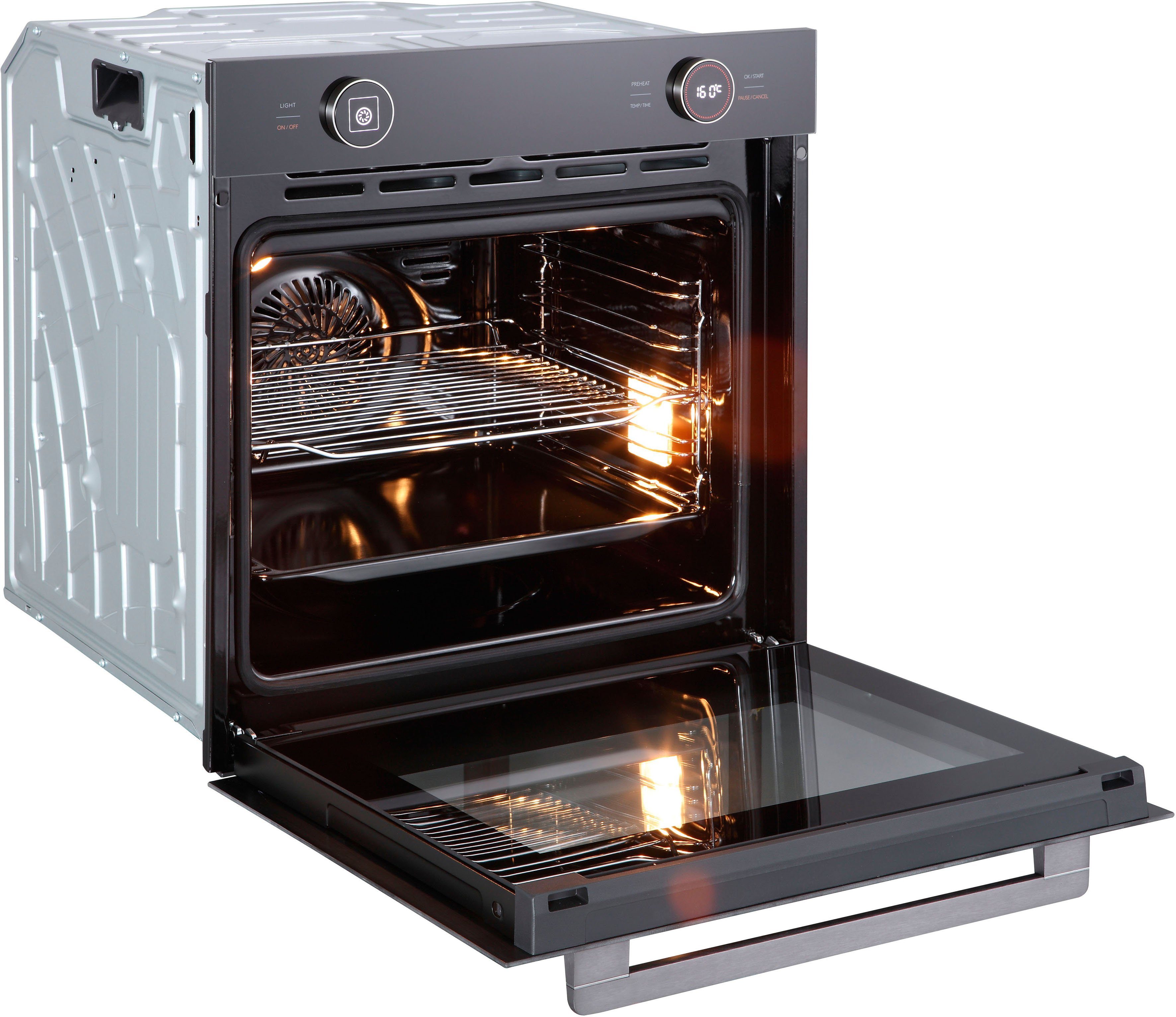 Hanseatic Einbaubackofen HBO7213A1