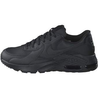 Nike Air Max Excee Leather Sneaker in schwarz