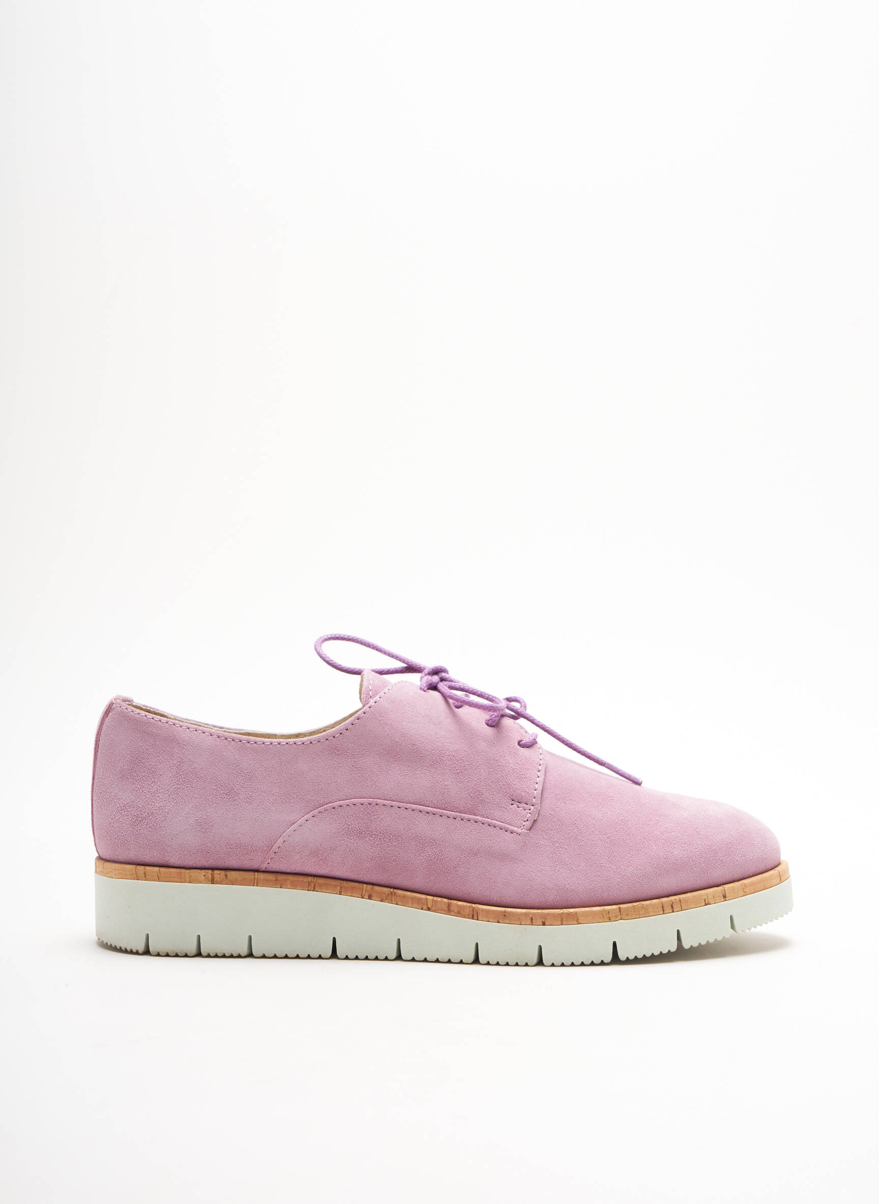 Brodequins Derby Femme couleur violet