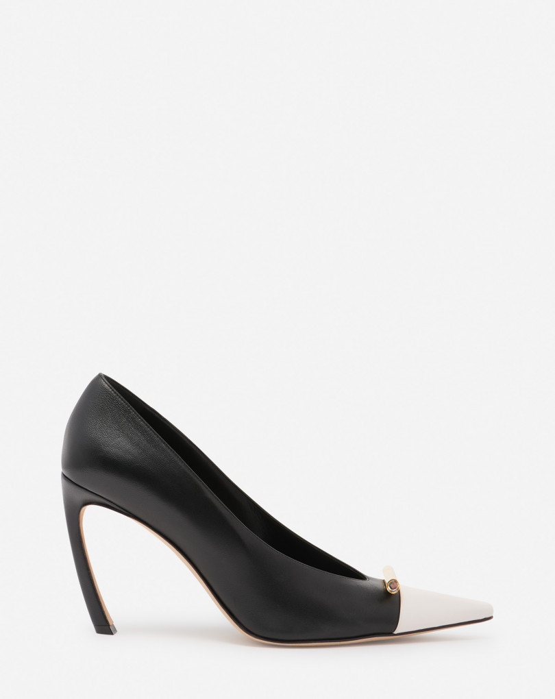 ESCARPINS SWING EN CUIR AVEC BIJOU SEQUENCE BY LANVIN