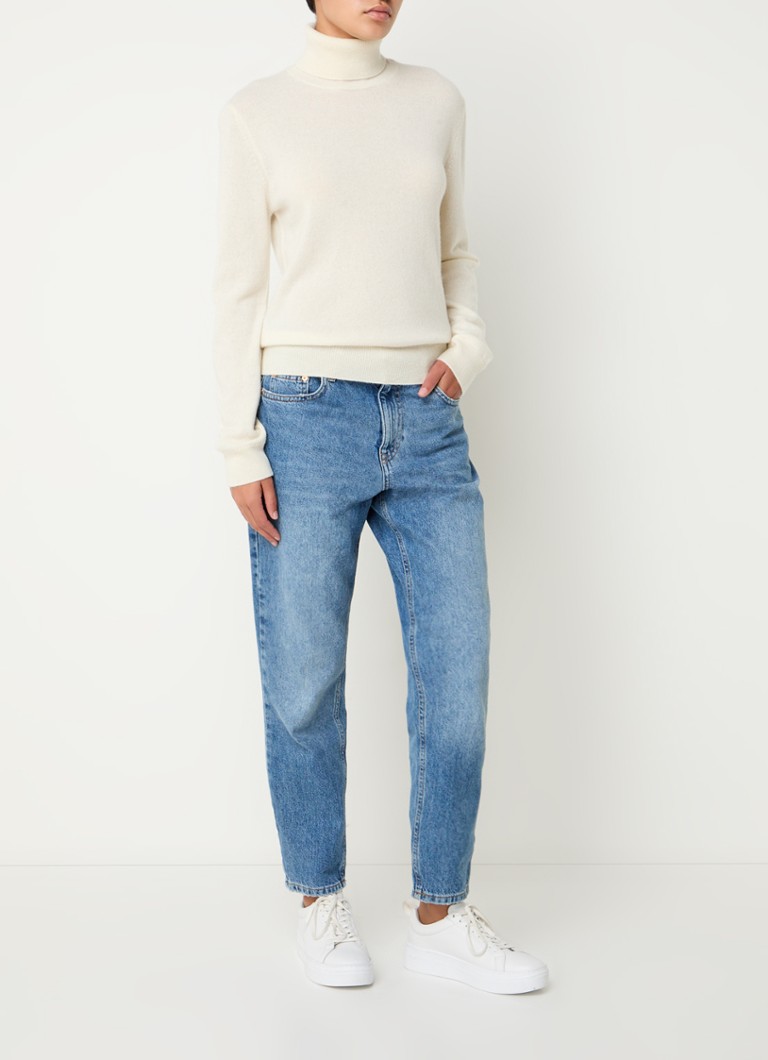 Maglione a collo alto in pregiato cashmere Benetton