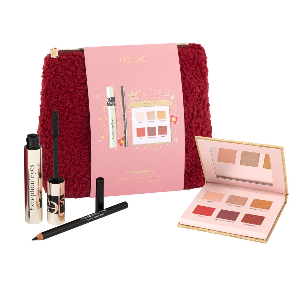 Nocibé Trio d'Exception Trousse mascara Exception'Eyes, crayon khol & palette yeux