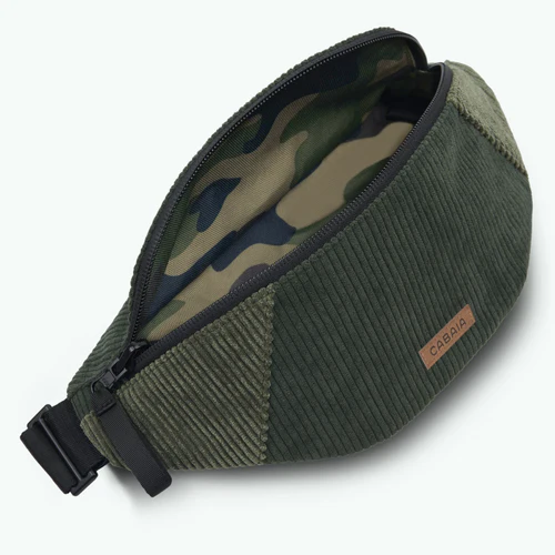 Large Doha green fanny pack