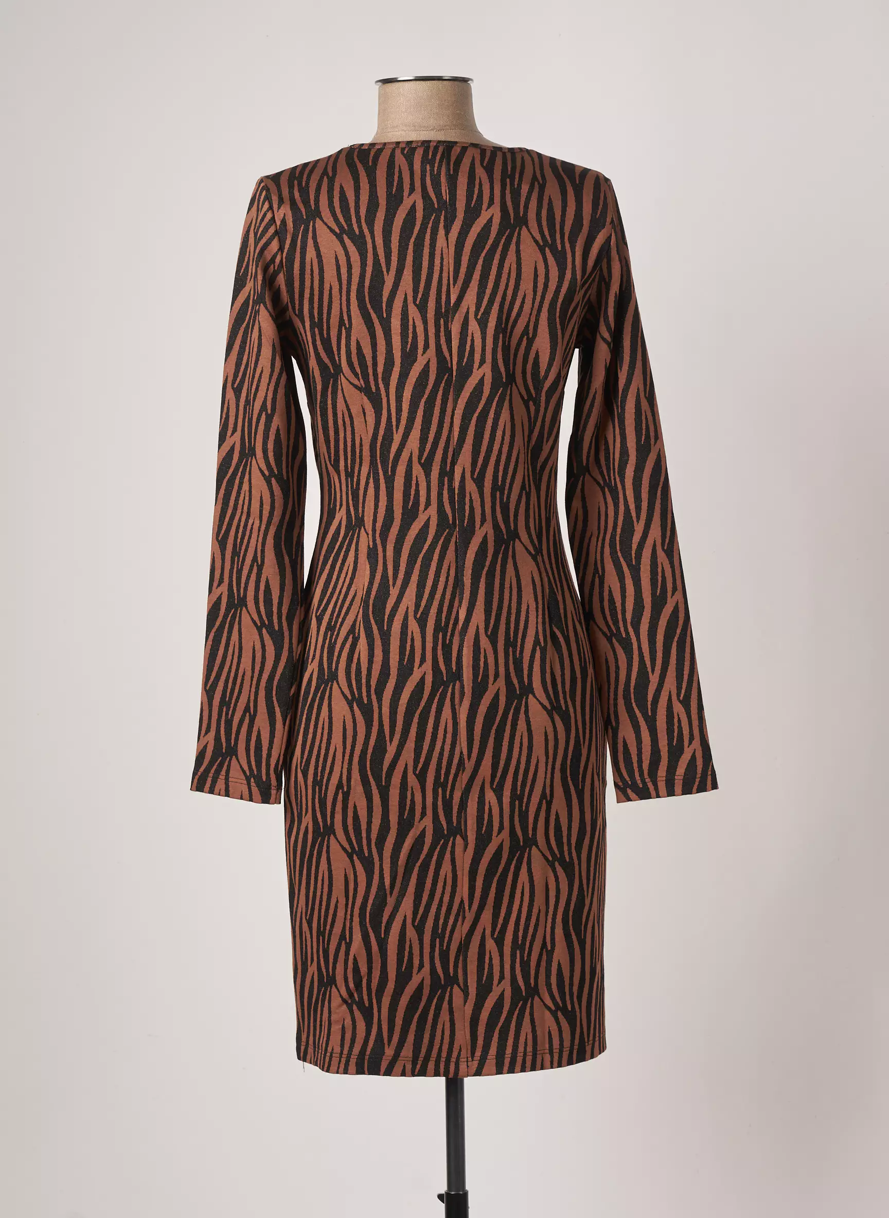 Orto Botanico Robes Mi Longues Femme couleur marron
