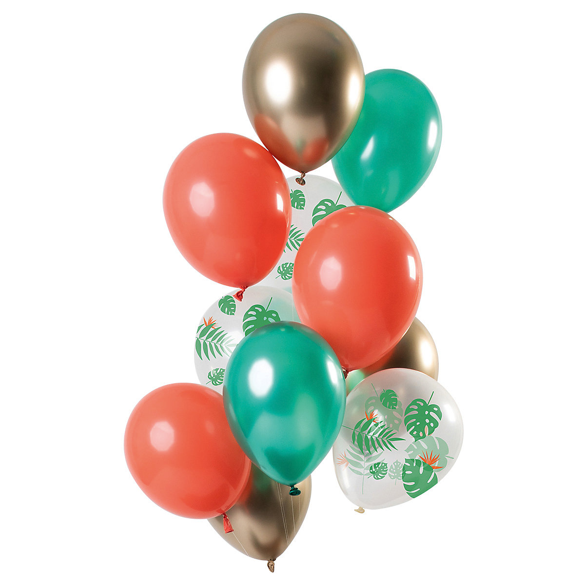 Luftballons Emerald Gem 30 cm, 12 Stück