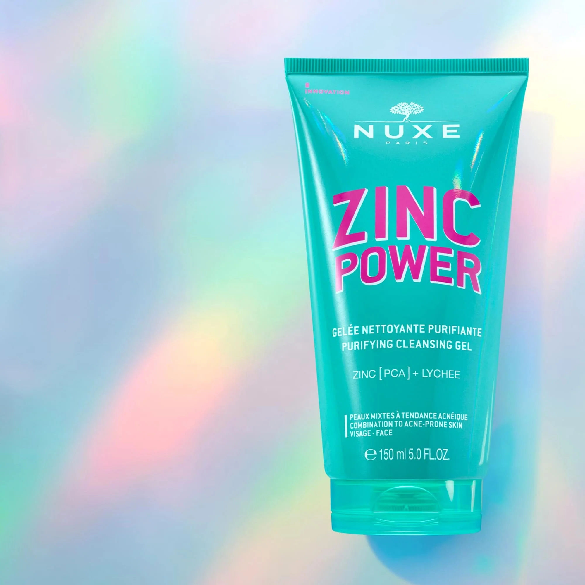Zinc Power tīrīšanas gels - sejas gels pret plankumiem, sejas tīrīšanas gels