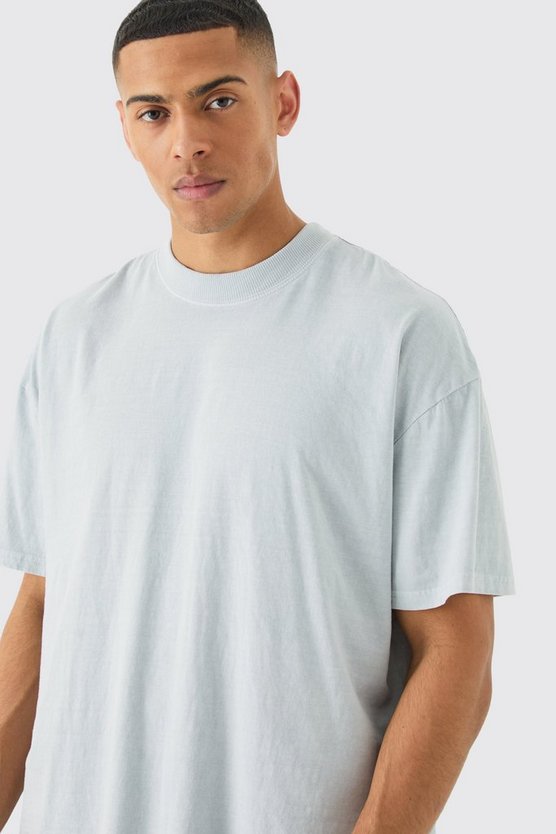 Oversize T-Shirt mit Bh Man Print