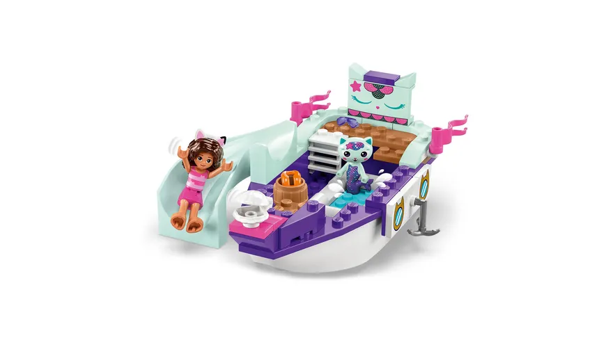 LEGO Gabby's Dollhouse 10786 Meerkätzchens Schiff und Spa