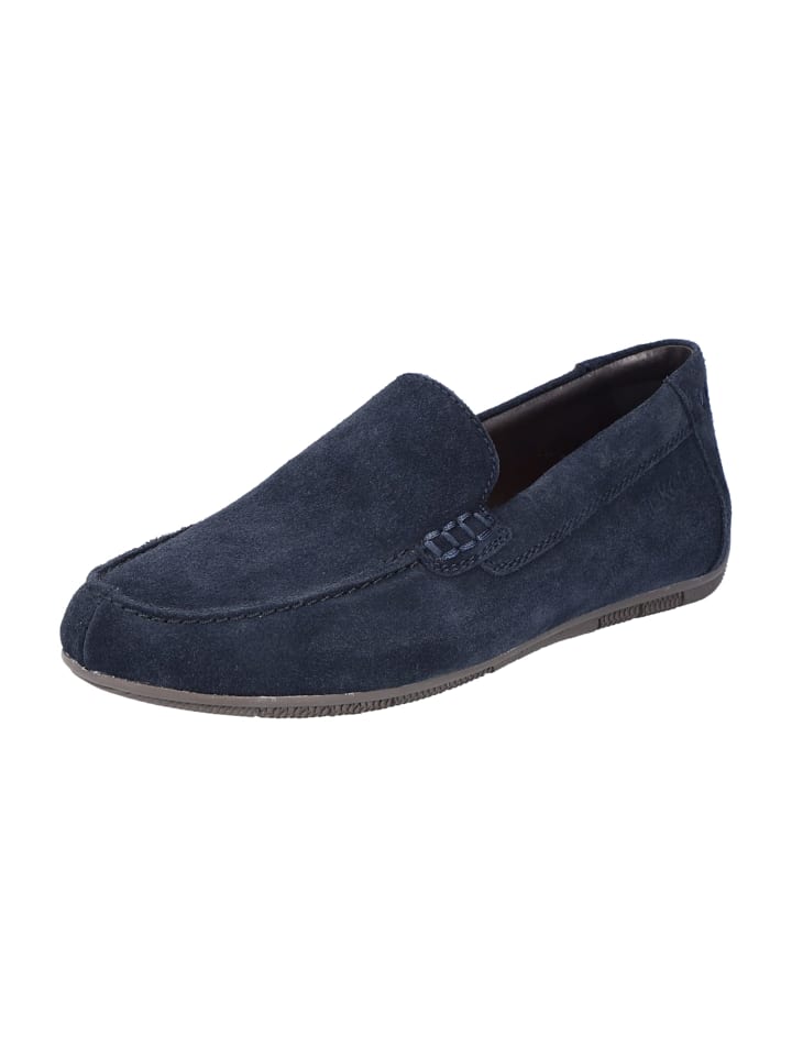 rieker Klassische Slipper in Blau günstig kaufen
