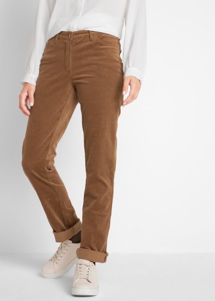 Stretch-Cordhose, Straight