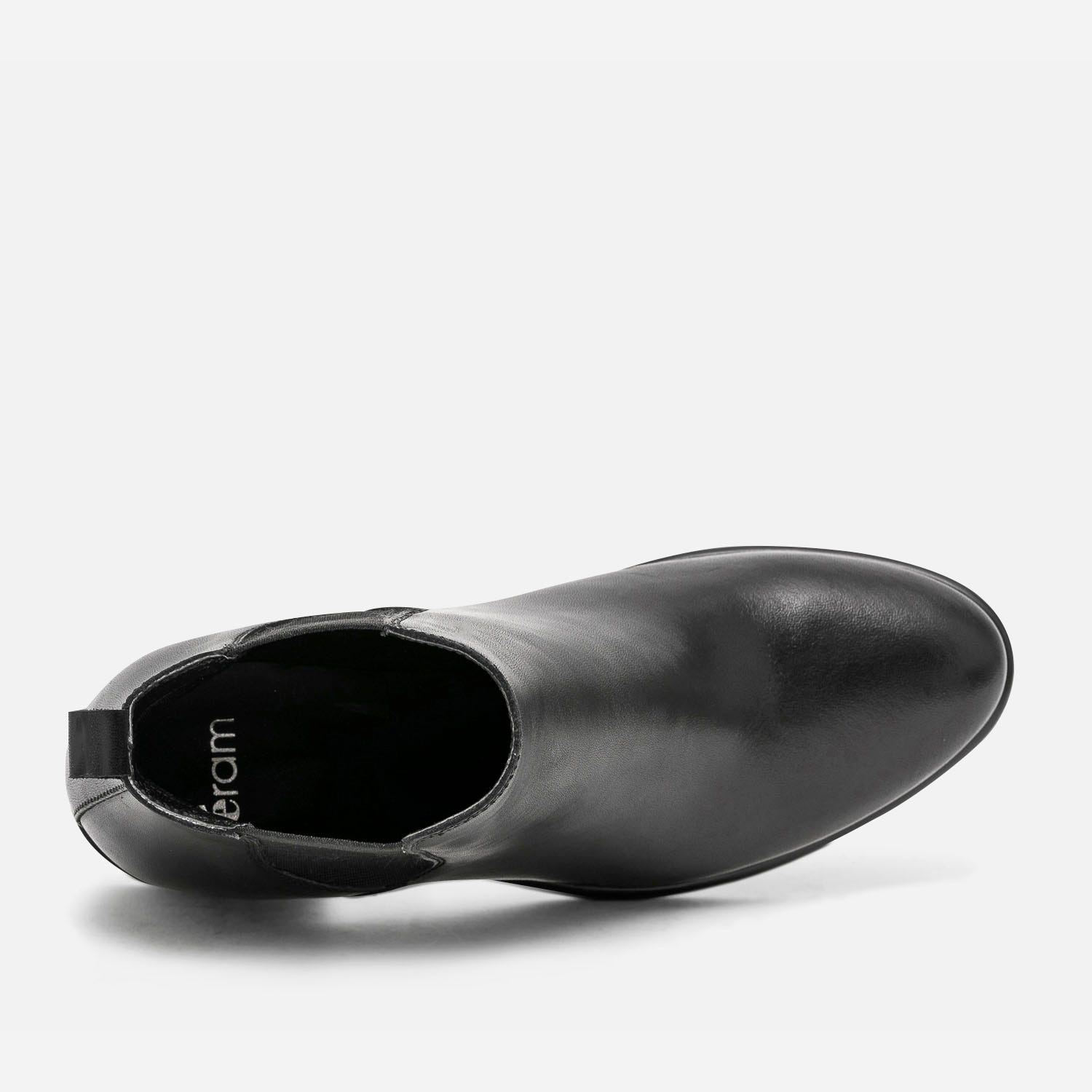 Chelsea boots noir en cuir