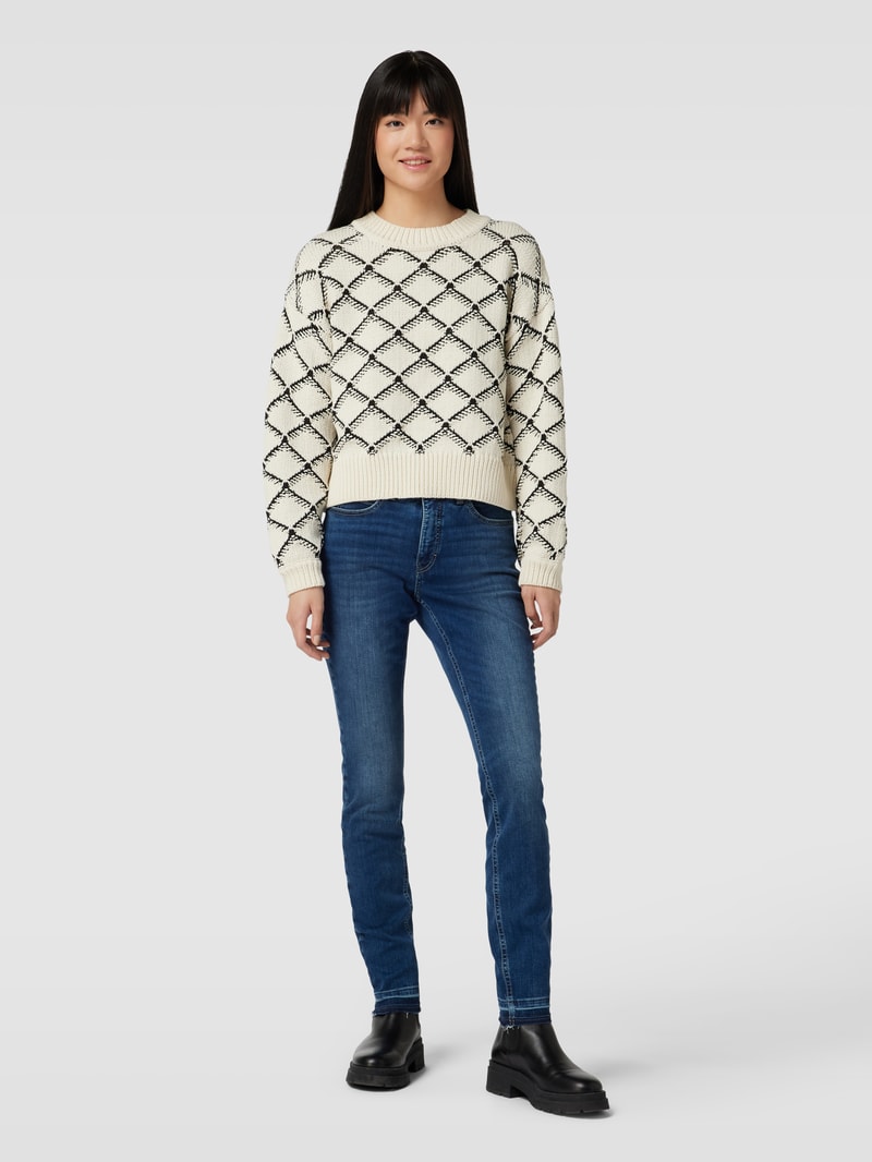 Slim Fit Jeans im 5-Pocket-Design Modell 'Dream' in blau