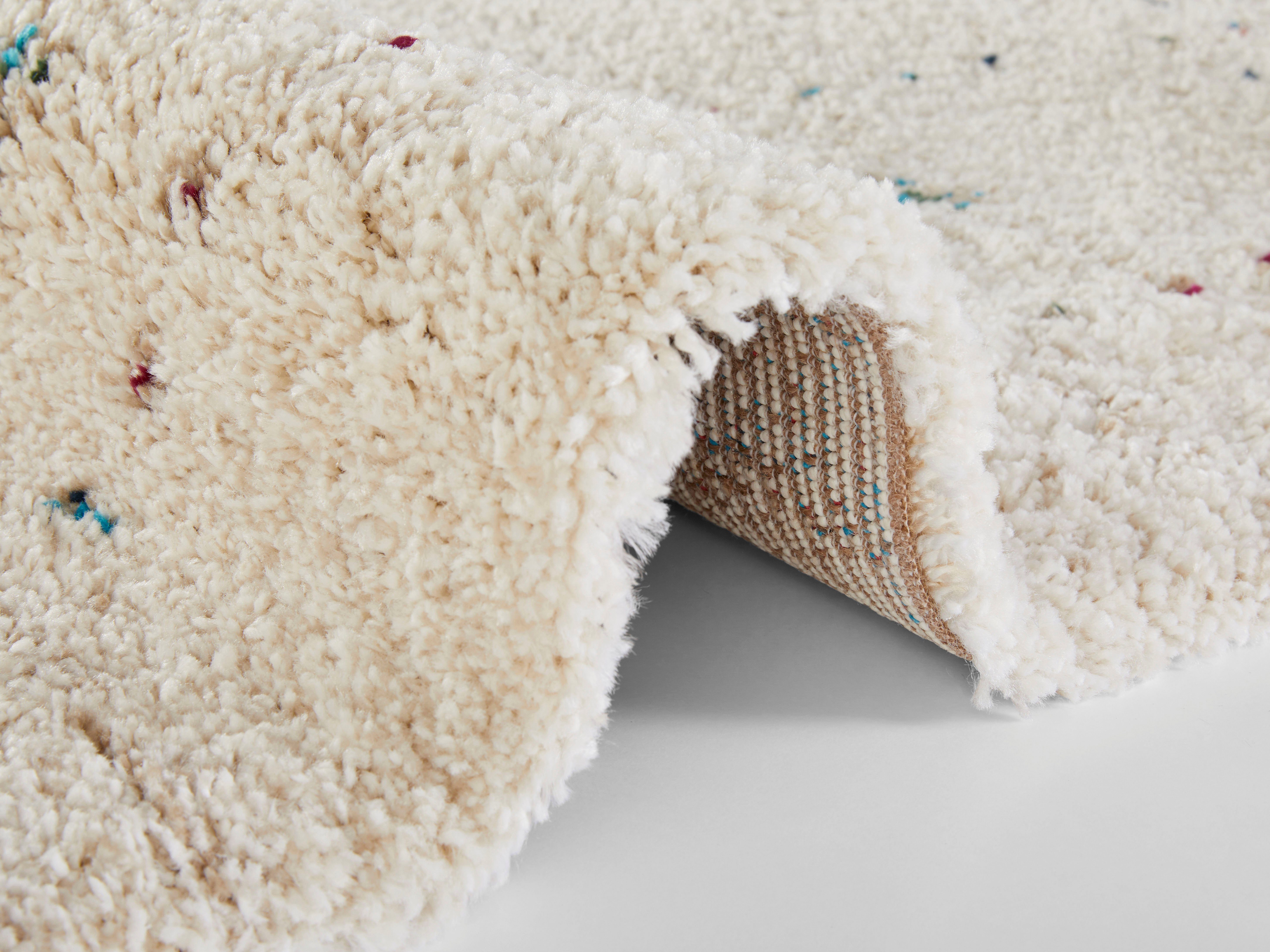 Hochflor-Teppich TEO, HANSE Home, rechteckig, Höhe: 30 mm, Shaggy, Flokati, Weich, Boho, Wohnzimmer, Schlafzimmer, Kinderzimmer