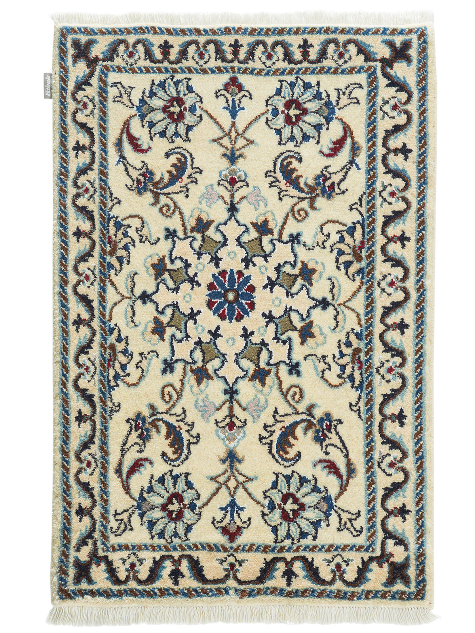 Kaschmar Nain 12 Lah ca. 57 x 92 cm, Unikat / Einzelstück